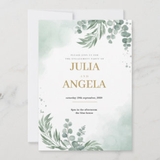Invitation modèle d'invitation à un engagement