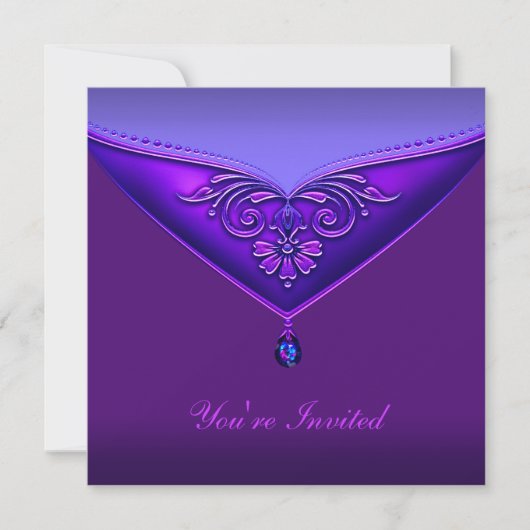 Invitation Modèle d'invitation à une fête de toutes occasions (Devant)