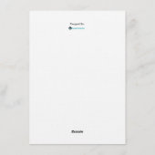 Invitation Modèle d'invitation à une soirée pyjama (Dos)