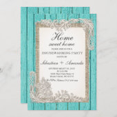 Invitation Modèle d'invitation au réchauffement de la maison (Devant / Derrière)