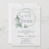 Invitation Modèle d'invitation au réchauffement de la maison  (Devant)