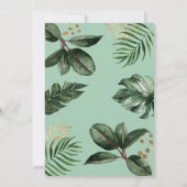 Invitation Modèle d'invitation baby shower Woodland (Dos)