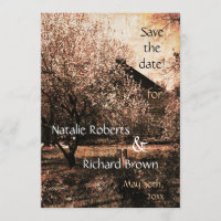 Modèle d'invitation de mariage champêtre