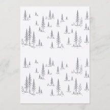 Modèle d'invitation de mariage minimaliste avec ar