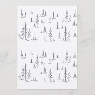 Invitation Modèle d'invitation de mariage minimaliste avec ar