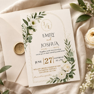 Invitation Modèle d'invitation de mariage personnalisable