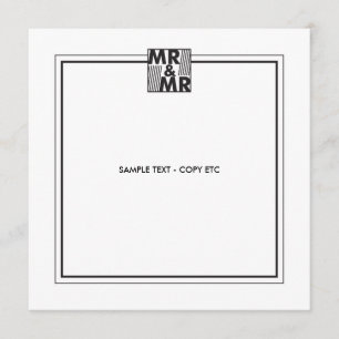 Invitation Modèle d'invitation de Marriott