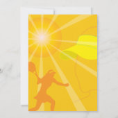 Invitation Modèle d'invitation de partie de tennis (Dos)