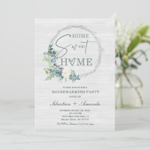 Invitation Modèle d'invitation de pendaison de crémaillère de