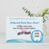 Invitation Modèle d'invitation dentaire (Debout devant)