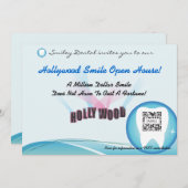 Invitation Modèle d'invitation dentaire (Devant / Derrière)