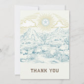 Invitation Modèle d'invitation First Rodeo Vintage (Dos)