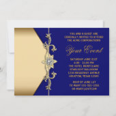 Invitation Modèle d'invitation pour une soirée d'entreprise B (Dos)