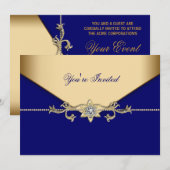 Invitation Modèle d'invitation pour une soirée d'entreprise B (Devant / Derrière)