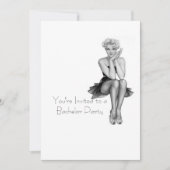 Invitation Modèle d'invitation Retro Bachelor Party (Devant)