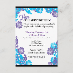 Invitation Modèle d'invitation Rodan + Fields