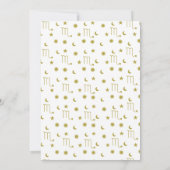 Invitation Modèle d'invitation signe zodiacal Scorpion eau  (Dos)