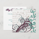 Invitation Modèle d'invitation tout usage (Devant / Derrière)