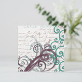 Invitation Modèle d'invitation tout usage (Debout devant)