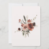 Invitation Modèle du parti de retraite personnalisé (Dos)