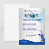 Invitation Modèle éditable professionnel propre (Devant / Derrière)