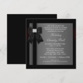 Invitation Modèle Formel pour Événement d'Entreprise en Tenue (Devant / Derrière)