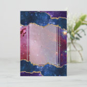 Invitation Modèle Galaxy (Debout devant)