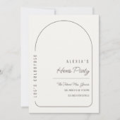 Invitation Modèle Itinéraire de l'invitation de la fête des p (Devant)