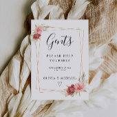 Invitation Modèle, Mariage Rose