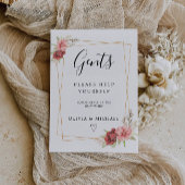 Invitation Modèle, Mariage Rose