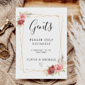 Invitation Modèle, Mariage Rose