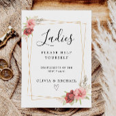 Invitation Modèle, Mariage Rose