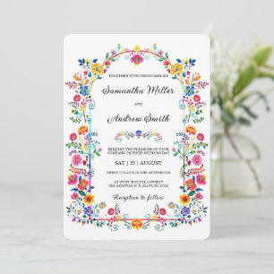 Invitation Modèle Mariage rustique mexicain