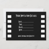Invitation Modèle, Modèle de cinéma (Dos)