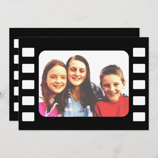 Invitation Modèle, Modèle de cinéma (Devant / Derrière)