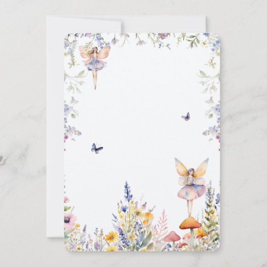 INVITATION MODÈLE NOIR (Dos)