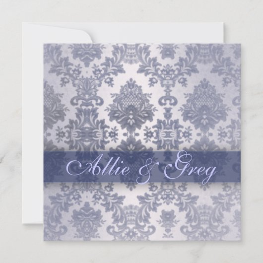 Invitation Modèle nuptiale de douche de couples faciles et (Devant)