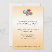 Invitation Modèle parfum (Dos)