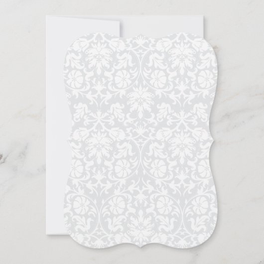 Invitation Modèle personnalisé - Conception 75e / 60e anniver (Dos)