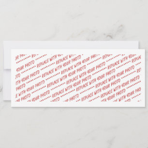 Invitation Modèle pour photo panoramique, de groupe ou de cla