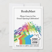 Invitation Modèle Réaliseurs de maisons (Devant)