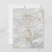 Invitation Modèle rose élégant d'invitation de mariage de (Devant)