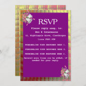 Invitation Modèle RSVP (Devant / Derrière)