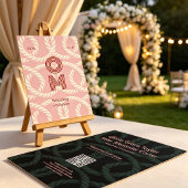 Invitation modèles de corde entrelacés symboliques mariage