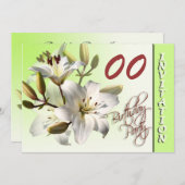 Invitation Modèles de l'invitation (Devant / Derrière)