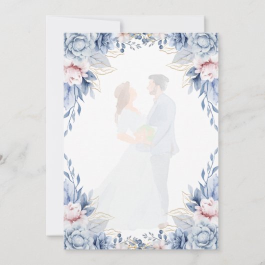 Invitation Modèles d'invitation à plat (Dos)