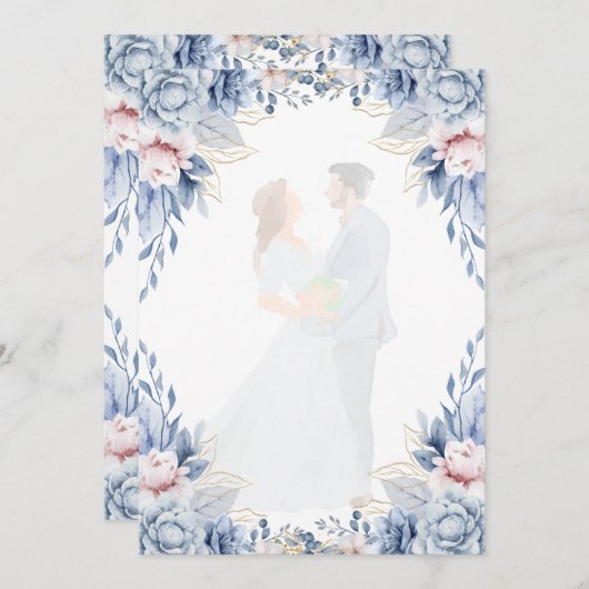 Invitation Modèles d'invitation à plat (Devant / Derrière)