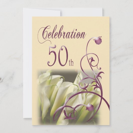 Invitation Modèles d'invitation pour une fête d'anniversaire (Devant)