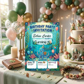 Invitation Modèles d'invitations d'anniversaire sur le thème