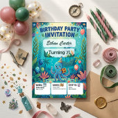 Invitation Modèles d'invitations d'anniversaire sur le thème